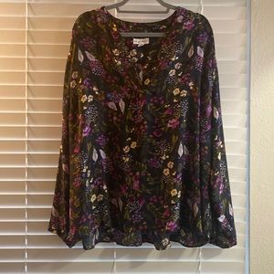 Ava & Viv blouse size 3X